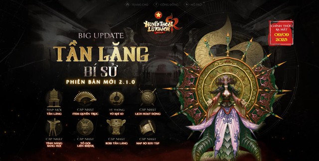 Khám phá Tần Lăng Bí Sử – chiến trường liên server lần đầu xuất hiện trong SROM - Huyền Thoại Lữ Khách- Ảnh 1.