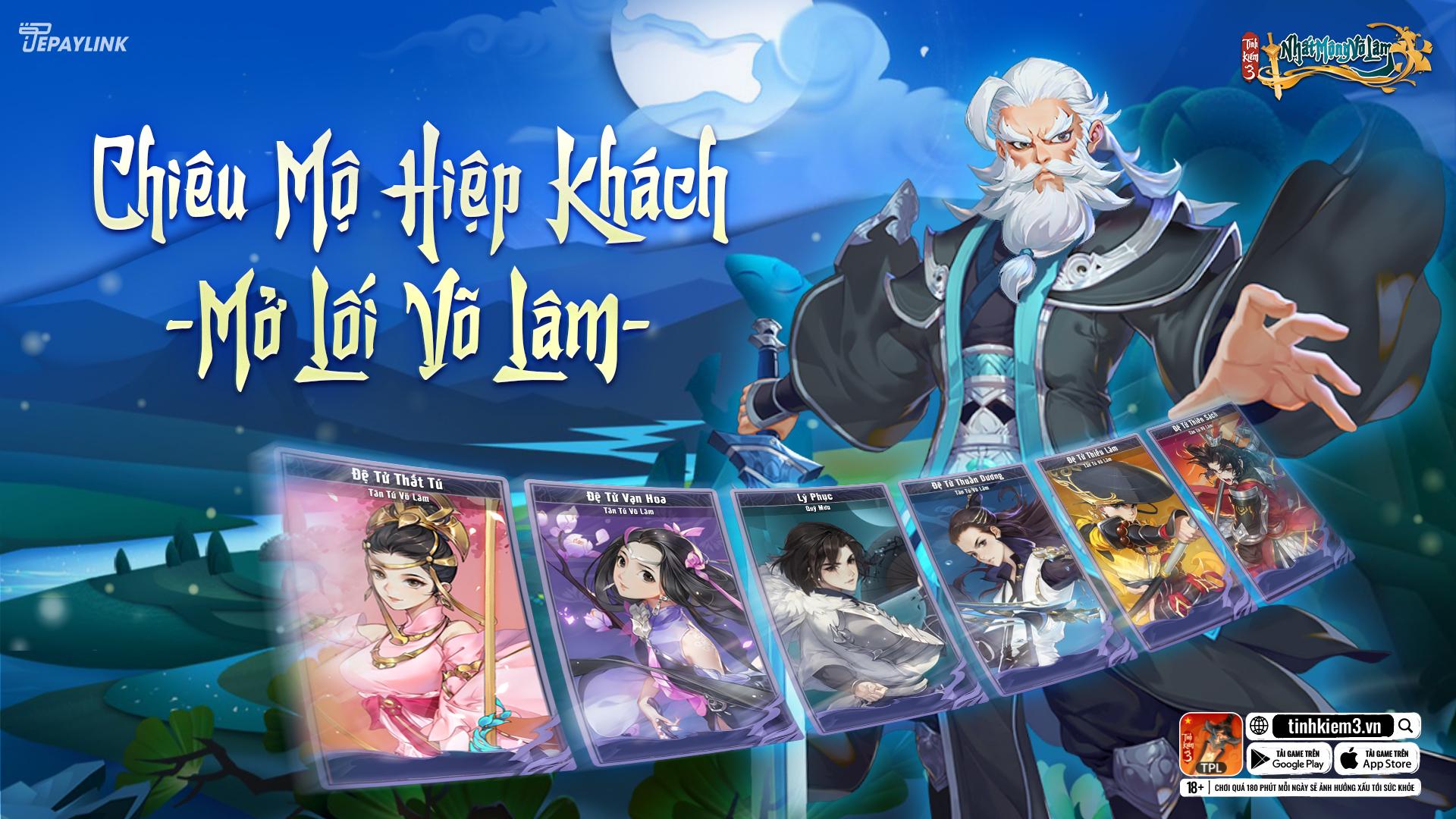 Tình Kiếm 3 – Sự trở lại của dòng game võ lâm 3 huyền thoại trên di động- Ảnh 1. Tình Kiếm 3 – Sự trở lại của dòng game võ lâm 3 huyền thoại trên di động- Ảnh 1.