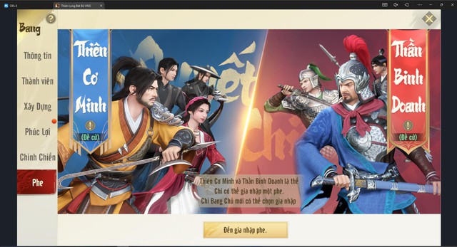 Thiên Long Bát Bộ VNG ra mắt tính năng “Chơi Phe”: Khẳng định bản lĩnh, tranh đoạt vinh quang- Ảnh 1. Thiên Long Bát Bộ VNG ra mắt tính năng “Chơi Phe”: Khẳng định bản lĩnh, tranh đoạt vinh quang- Ảnh 1.