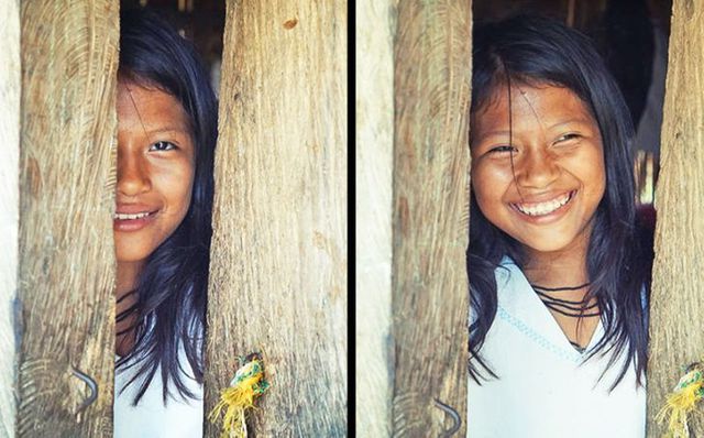 Bộ ảnh thú vị: Phản ứng của phụ nữ trước và sau khi được khen xinh đẹp- Ảnh 12.