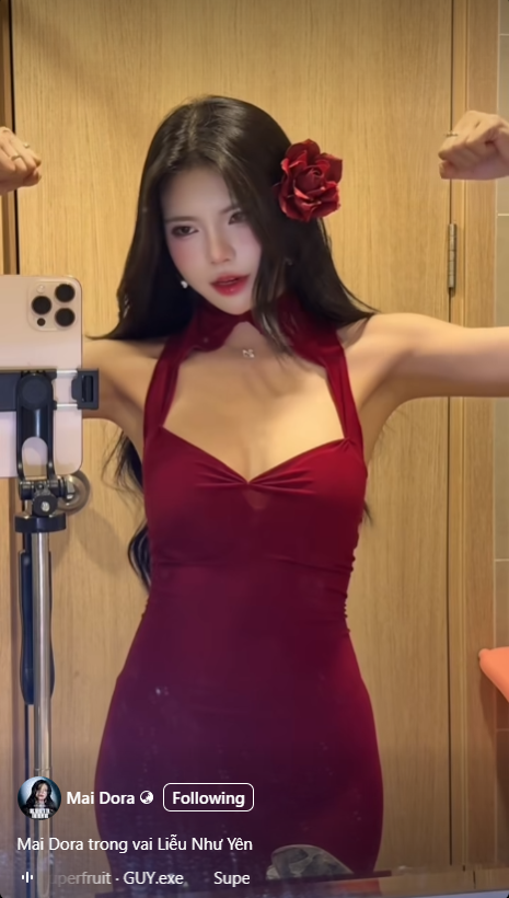 Mai Dora hoá thân Liễu Như Yên, fan chỉ chú ý tới chiếc quần lạ…- Ảnh 1.