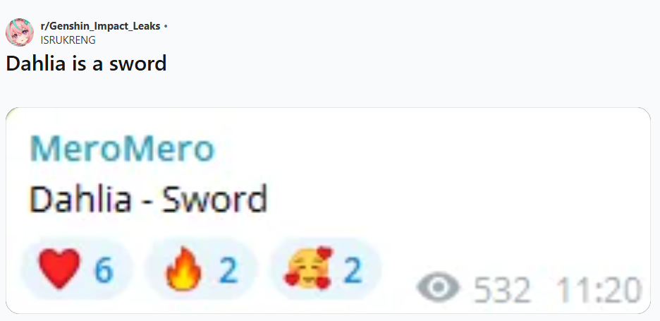 Genshin Impact hé lộ nhân vật cuối cùng của phiên bản 5.0, khả năng cao sẽ tiếp tục là một DPS siêu việt!- Ảnh 2.