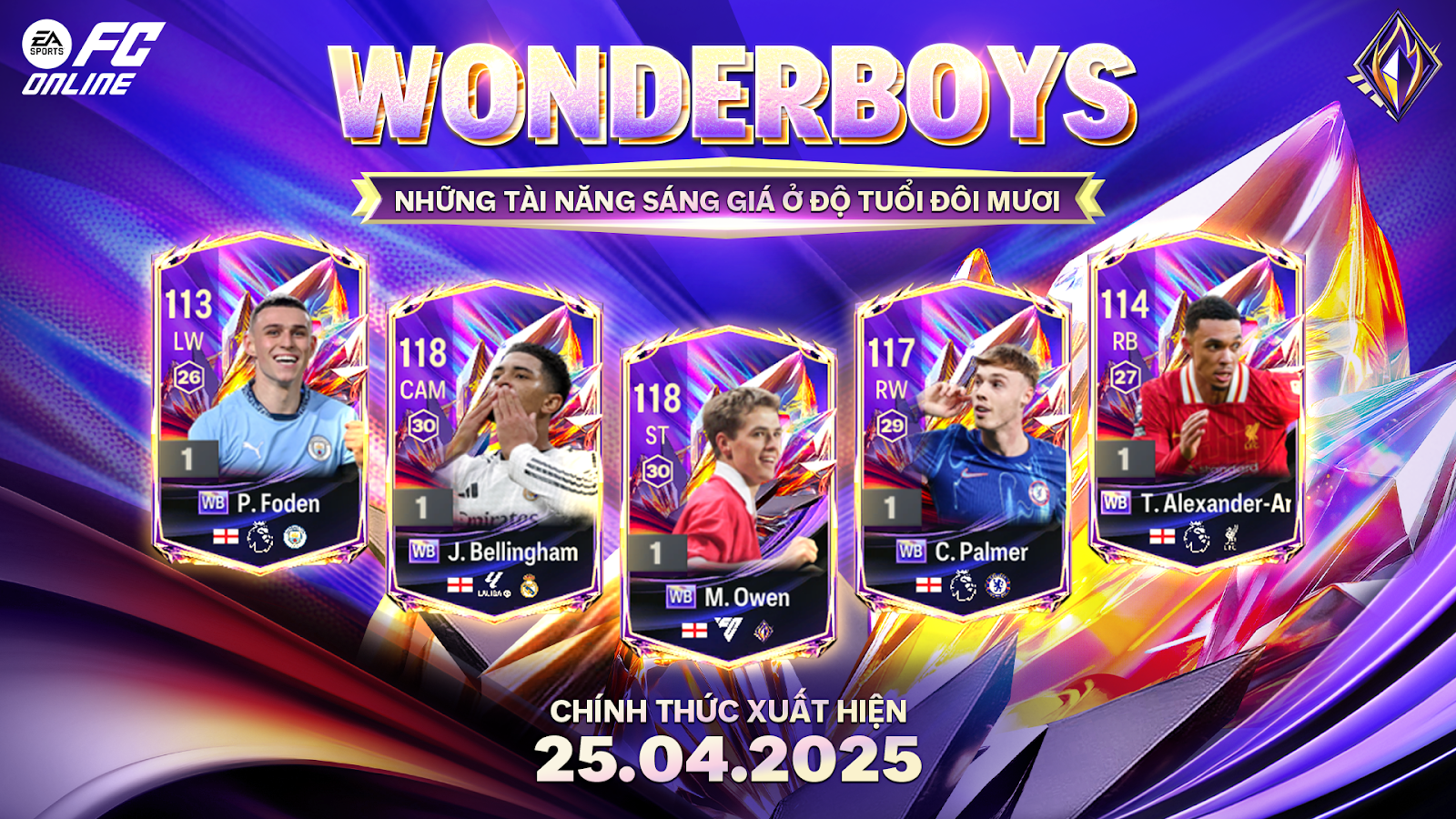 Hàng loạt sao trẻ Wonderboys, “Cậu bé vàng” Diego Maradona và “Hoàng đế” Franz Beckenbauer chính thức đổ bộ trong FC Online- Ảnh 1.
