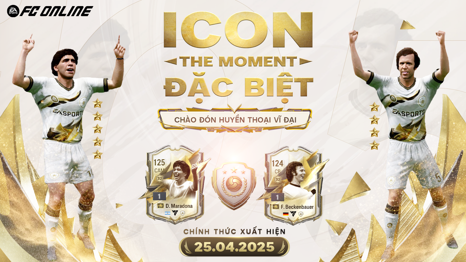 Hàng loạt sao trẻ Wonderboys, “Cậu bé vàng” Diego Maradona và “Hoàng đế” Franz Beckenbauer chính thức đổ bộ trong FC Online- Ảnh 3.