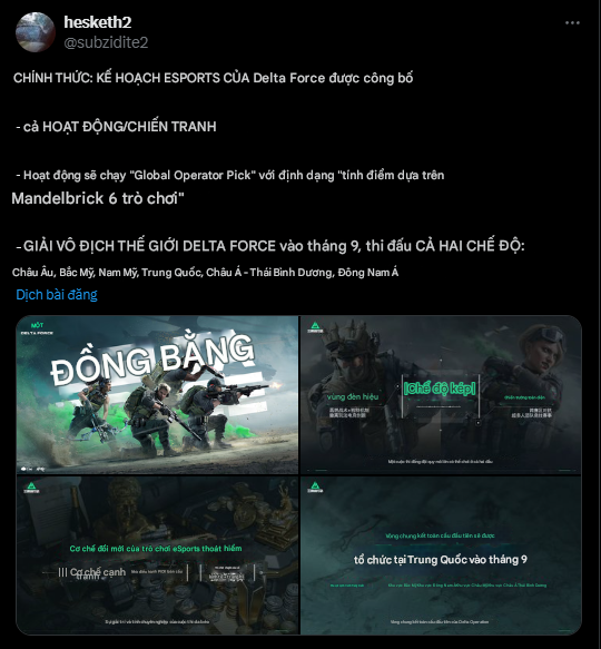 Vừa phát hành được 2 ngày, bom tấn nhà Tencent đã công bố giải vô địch thế giới, game thủ Việt Nam cũng có thể tham dự?- Ảnh 1. Vừa phát hành được 2 ngày, bom tấn nhà Tencent đã công bố giải vô địch thế giới, game thủ Việt Nam cũng có thể tham dự?- Ảnh 1.