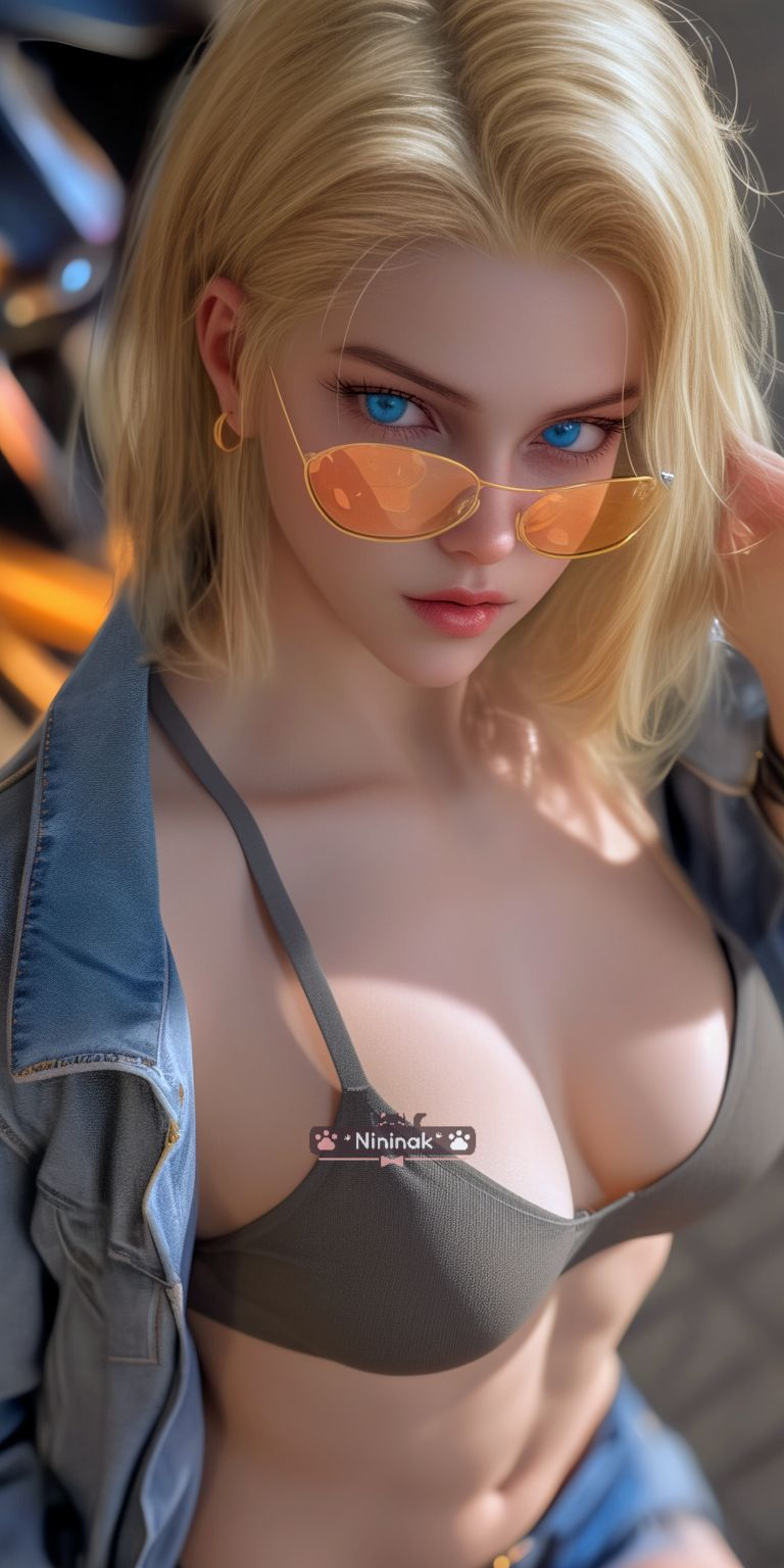 Bỏng mắt với phiên bản quyến rũ siêu thực của Android 18 từ Dragon Ball- Ảnh 3.