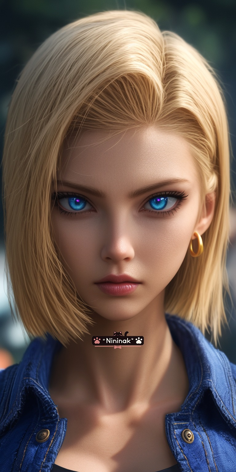 Bỏng mắt với phiên bản quyến rũ siêu thực của Android 18 từ Dragon Ball- Ảnh 4.