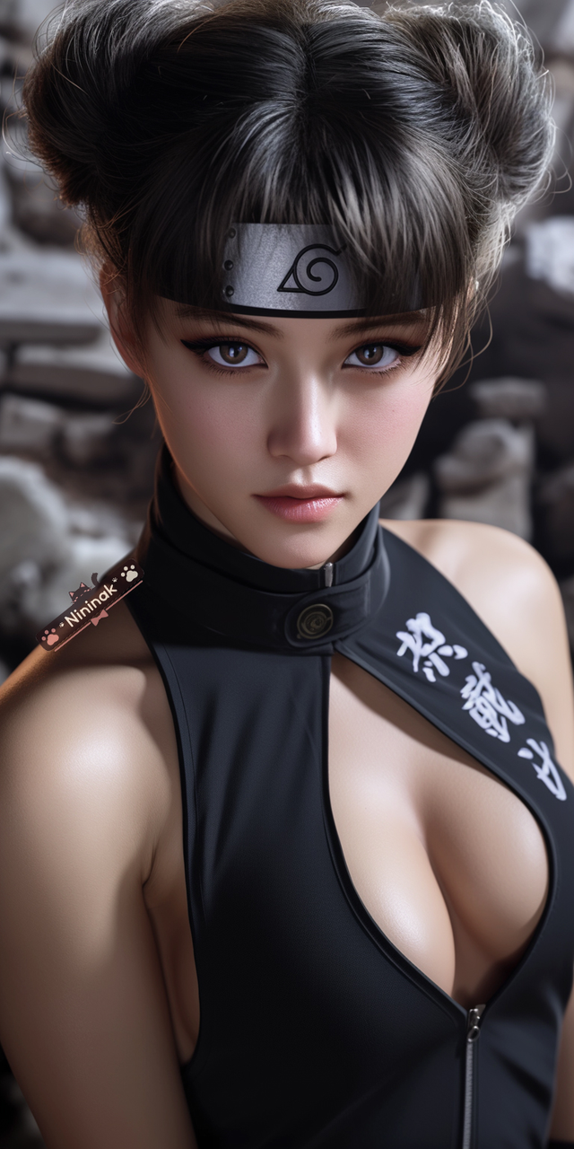 Ngỡ ngàng vẻ đẹp đời thực của các nữ ninja Naruto do AI