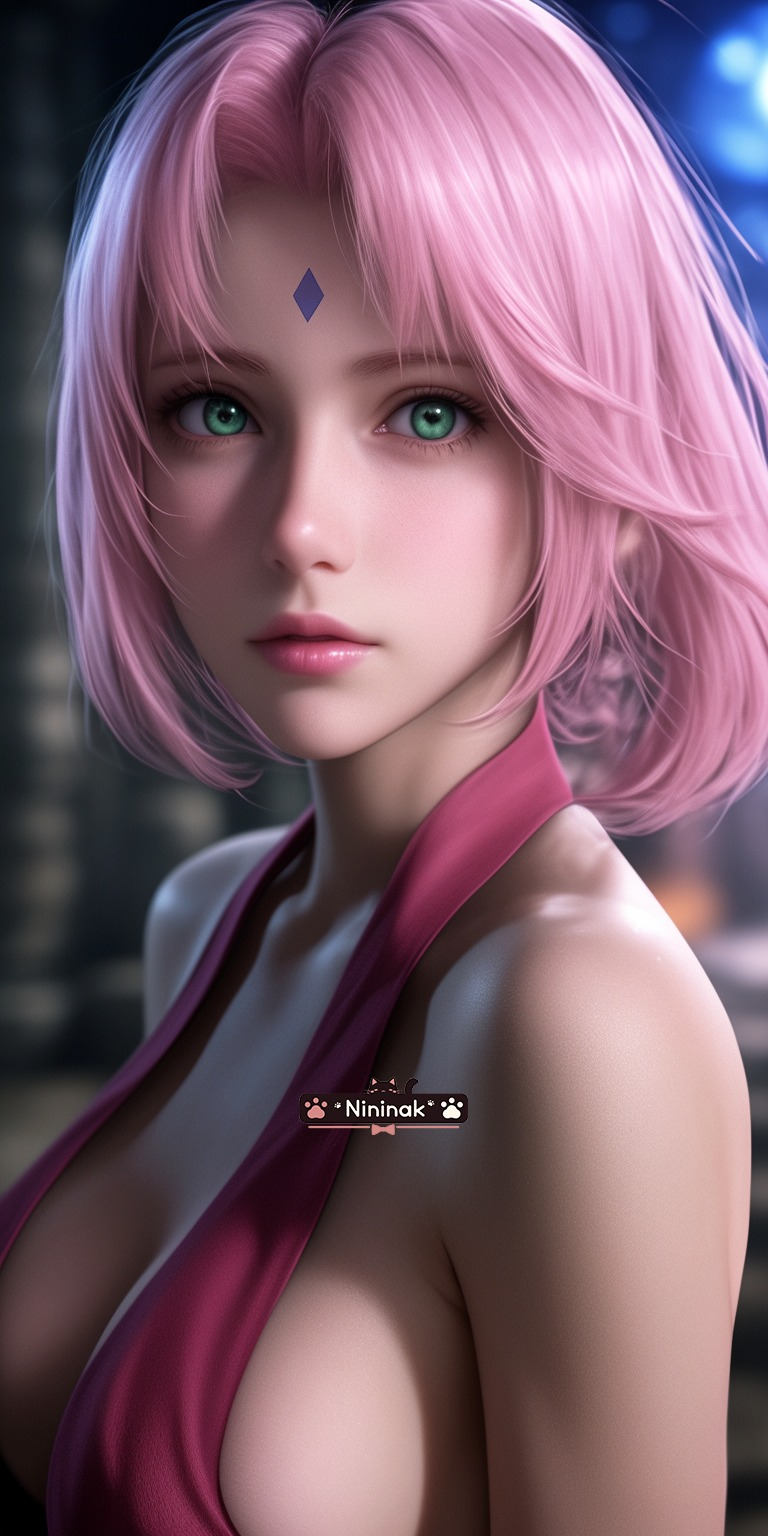 Ngỡ ngàng vẻ đẹp đời thực của các nữ ninja Naruto do AI