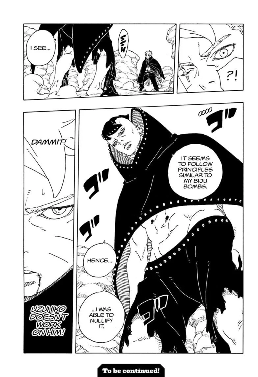 Giới hạn của Boruto lộ rõ trong chương mới, Naruto vẫn là