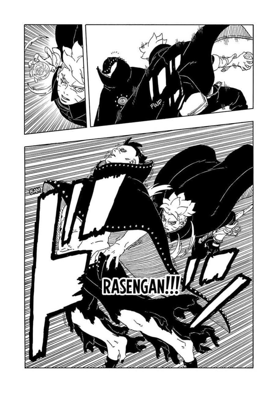 Boruto chương 102: Sarada gục ngã, chiêu thức mạnh nhất của Boruto bị Boruto chương 102: Sarada gục ngã, chiêu thức mạnh nhất của Boruto bị