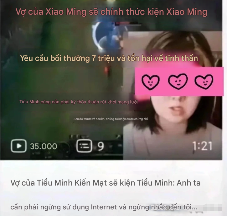 Đòi chia tay, nam streamer bị vợ kiện hơn 25 tỷ, buộc phải bỏ nghề để