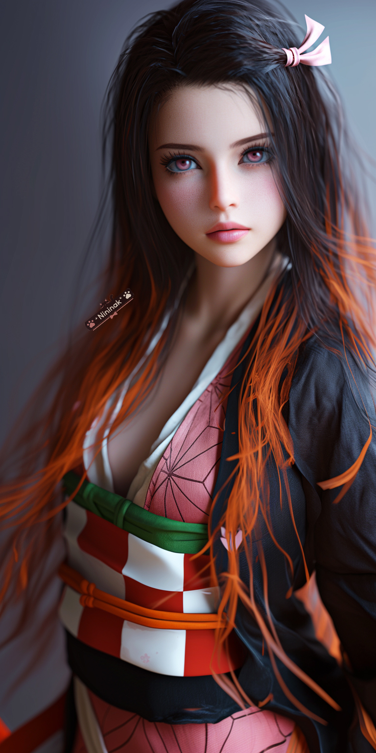 Kimetsu no Yaiba: Khi AI biến Nezuko thành mỹ nhân Kimetsu no Yaiba: Khi AI biến Nezuko thành mỹ nhân