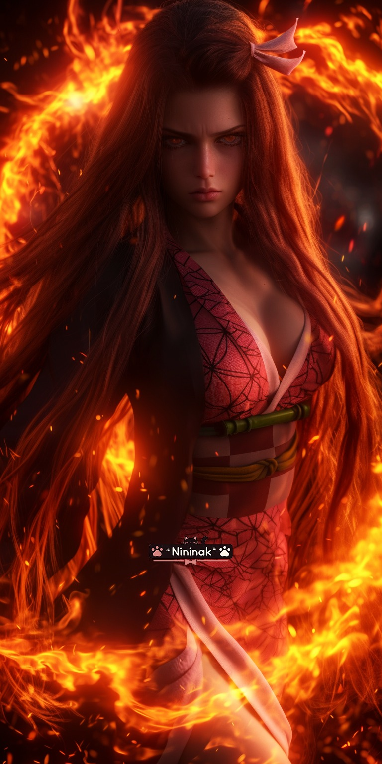 Kimetsu no Yaiba: Khi AI biến Nezuko thành mỹ nhân Kimetsu no Yaiba: Khi AI biến Nezuko thành mỹ nhân