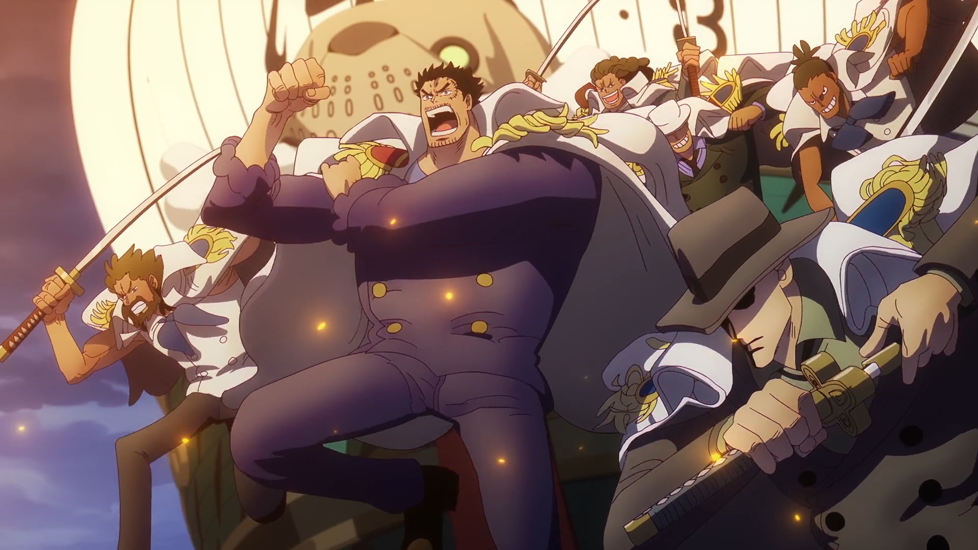 One Piece hé lộ trận chiến huyền thoại nhất của Roger và Garp với cái nhìn đầu tiên- Ảnh 1.