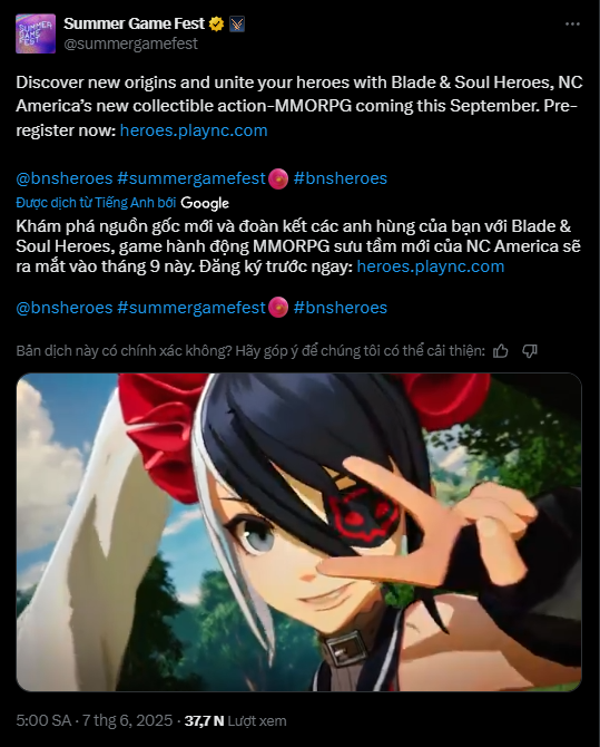 Sắp có một game Blade & Soul mới?- Ảnh 1.