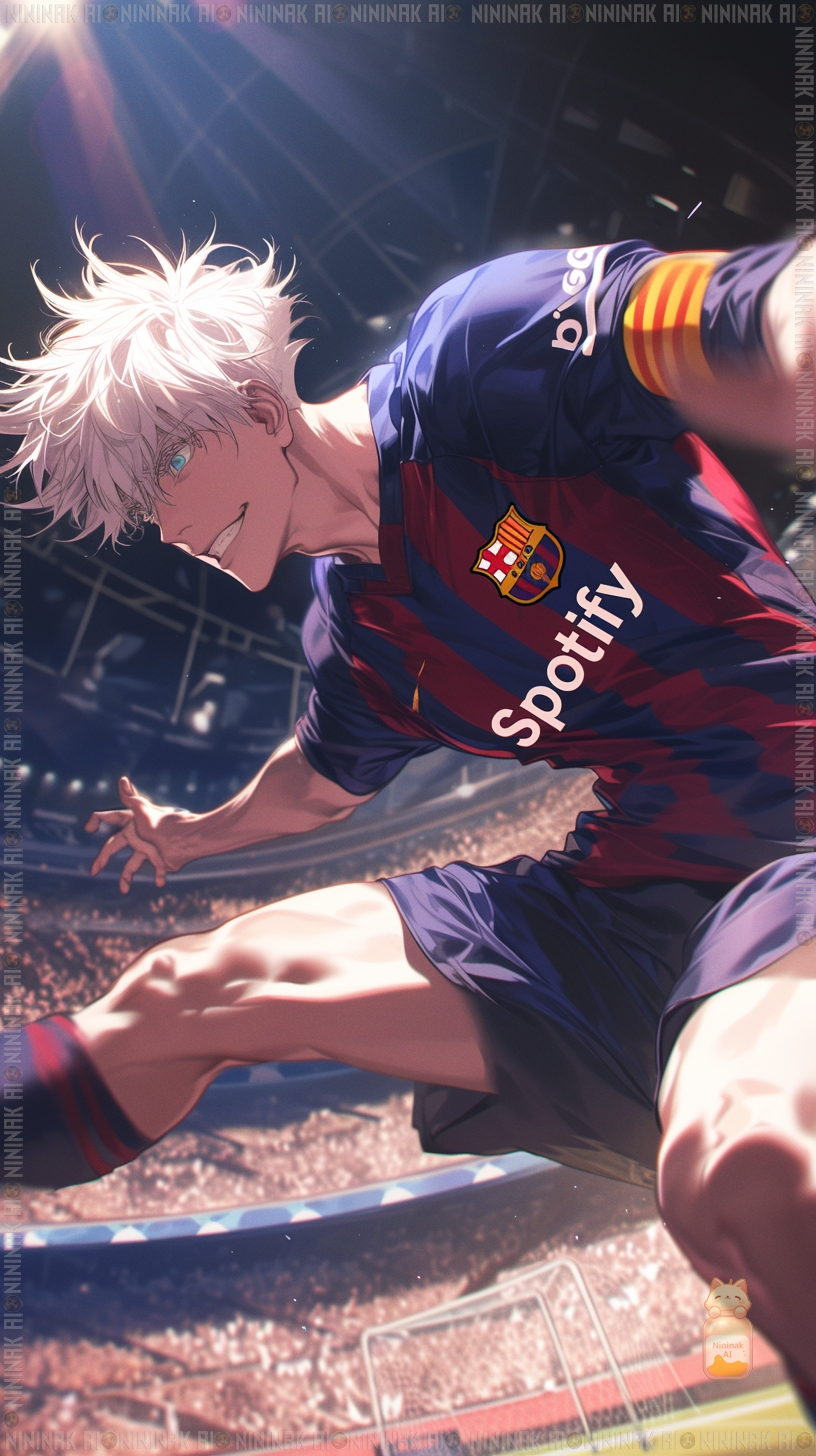 AI tái hiện Gojo, Luffy, Goku thành