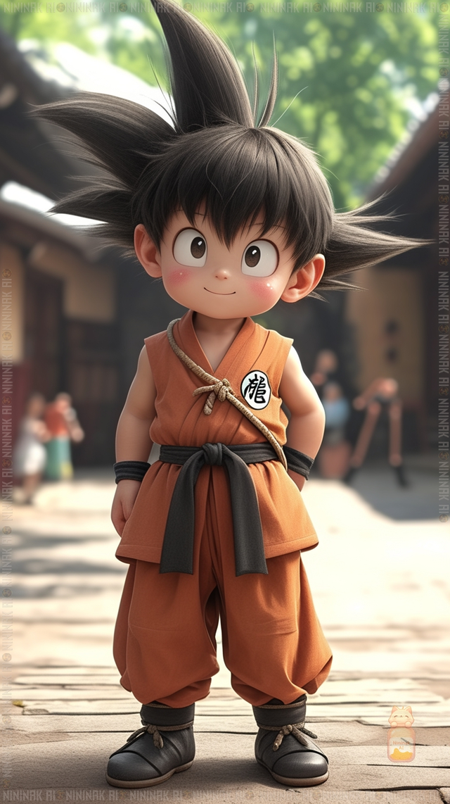 AI hô biến Luffy, Zoro, Gojo, Sukuna,... thành phiên bản nhí, ai nhìn cũng thấy cưng- Ảnh 7.