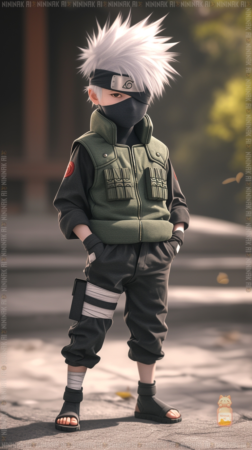 AI hô biến Luffy, Zoro, Gojo, Sukuna,... thành phiên bản nhí, ai nhìn cũng thấy cưng- Ảnh 3.