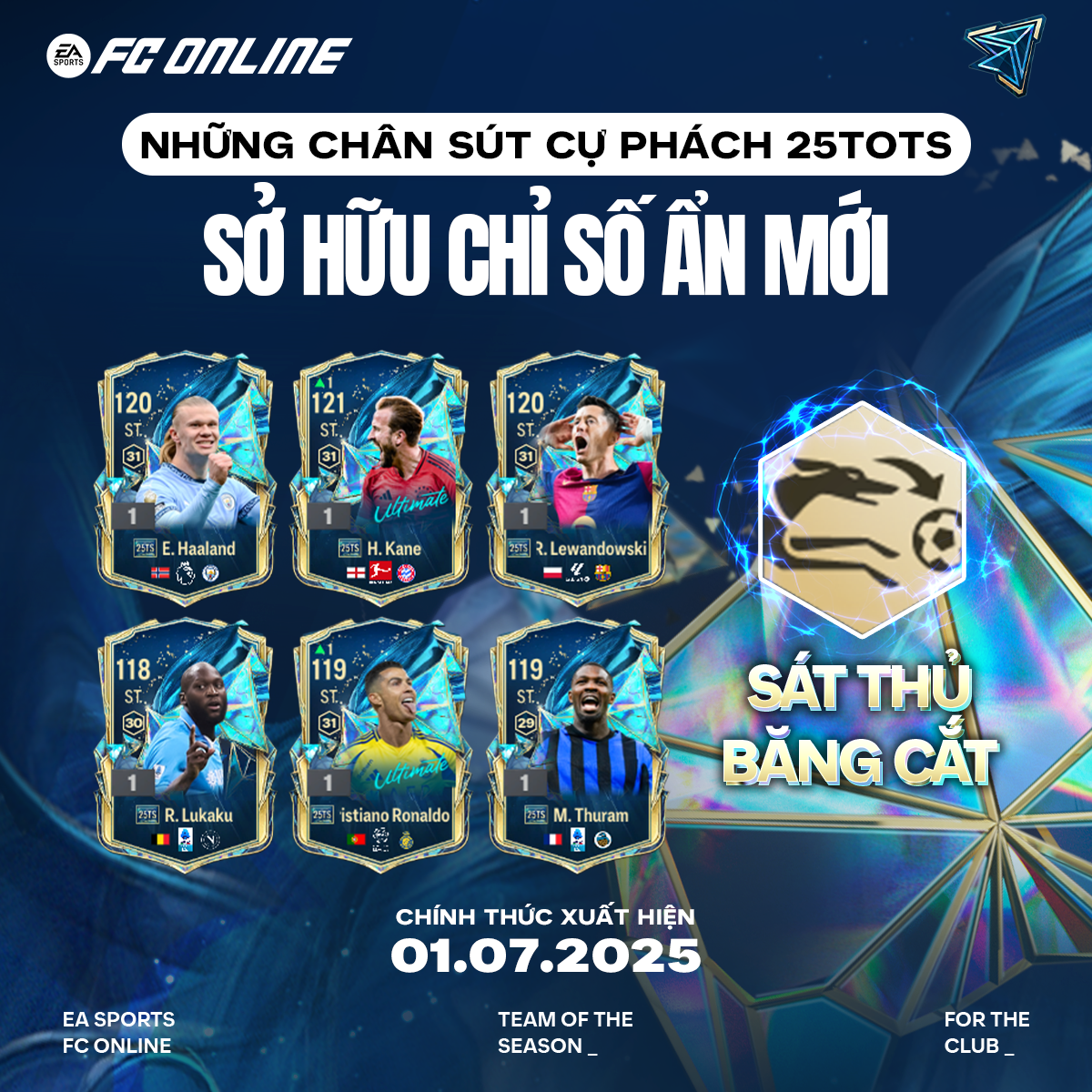 Mùa thẻ siêu phẩm 25 Team Of The Season với hàng loạt quốc dân mới đang được săn đón tại FC Online- Ảnh 1.
