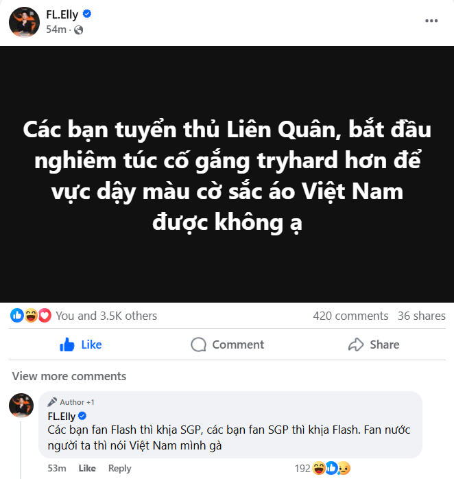 Liên Quân Mobile Việt Nam đang có chuỗi thành tích bết bát chưa từng có, đến huyền thoại cũng phải lên tiếng về thái độ thi đấu- Ảnh 2. Liên Quân Mobile Việt Nam đang có chuỗi thành tích bết bát chưa từng có, đến huyền thoại cũng phải lên tiếng về thái độ thi đấu- Ảnh 2.