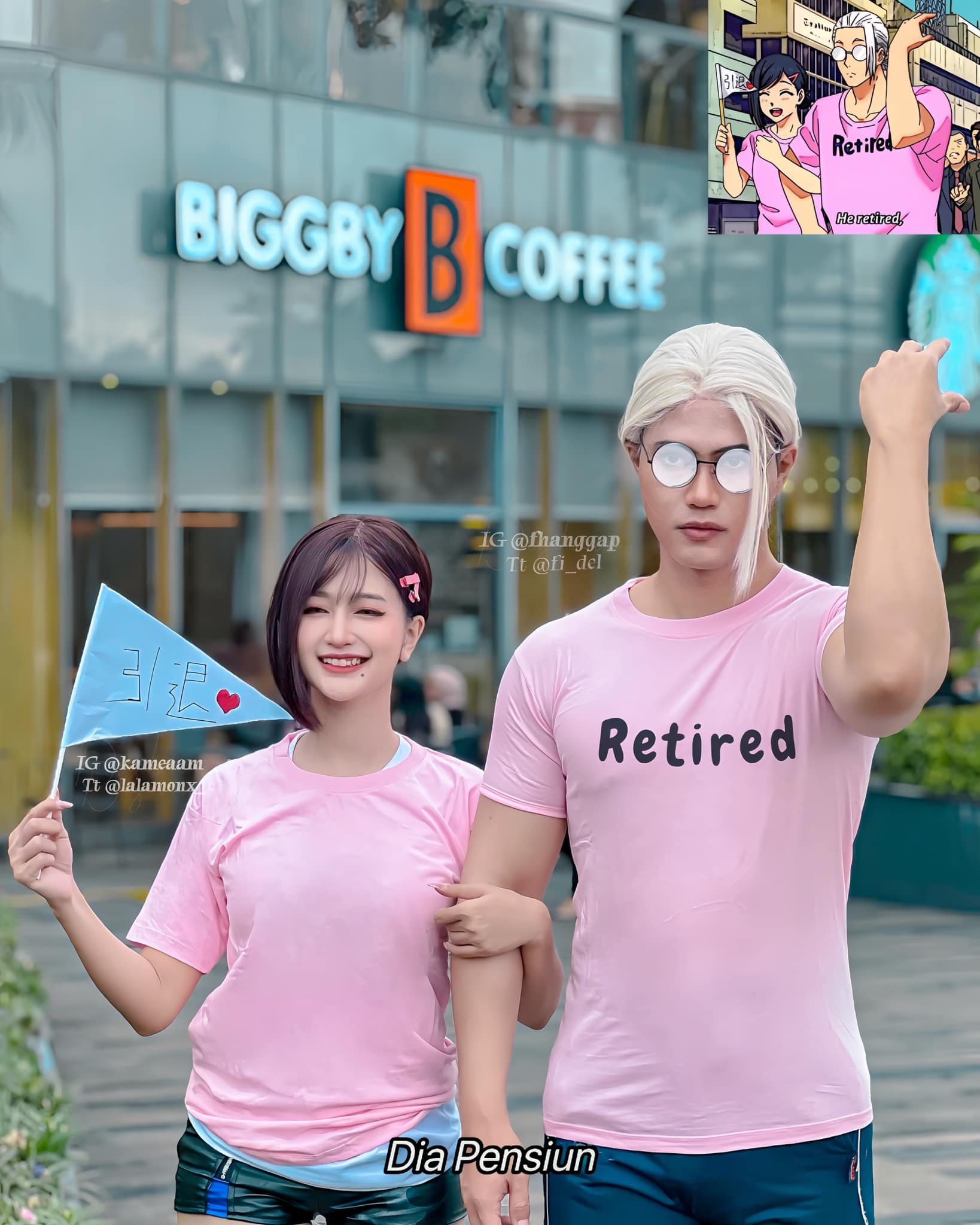 Cười ra nước mắt với loạt ảnh cosplay ông trùm sát thủ về vườn trong Sakamoto Days- Ảnh 4. Cười ra nước mắt với loạt ảnh cosplay ông trùm sát thủ về vườn trong Sakamoto Days- Ảnh 4.