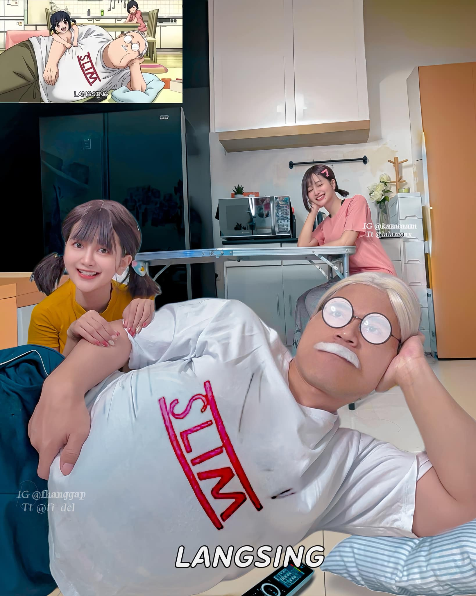 Cười ra nước mắt với loạt ảnh cosplay ông trùm sát thủ về vườn trong Sakamoto Days- Ảnh 10. Cười ra nước mắt với loạt ảnh cosplay ông trùm sát thủ về vườn trong Sakamoto Days- Ảnh 10.