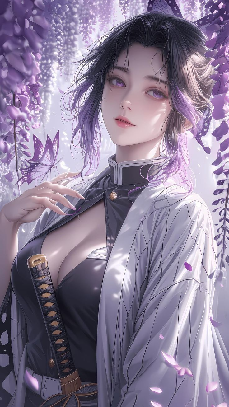 Khi AI tôn vinh vẻ đẹp của Trùng Trụ Shinobu, nỗi đau hồng nhan bạc mệnh càng thấm thía- Ảnh 3. Khi AI tôn vinh vẻ đẹp của Trùng Trụ Shinobu, nỗi đau hồng nhan bạc mệnh càng thấm thía- Ảnh 3.