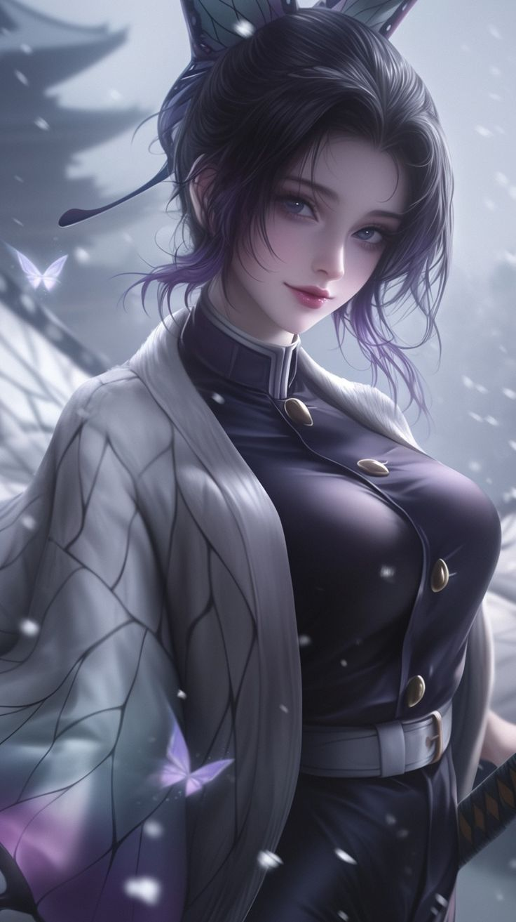 Khi AI tôn vinh vẻ đẹp của Trùng Trụ Shinobu, nỗi đau hồng nhan bạc mệnh càng thấm thía- Ảnh 1. Khi AI tôn vinh vẻ đẹp của Trùng Trụ Shinobu, nỗi đau hồng nhan bạc mệnh càng thấm thía- Ảnh 1.