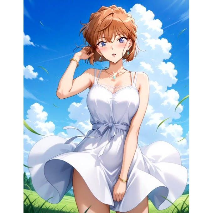 AI phục dựng Haibara, nhan sắc dịu keo khiến fan Conan mê như điếu đổ- Ảnh 6.