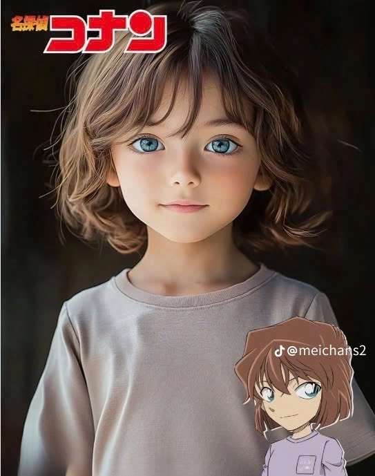 AI phù phép dàn nhân vật Thám Tử Lừng Danh Conan bước ra đời thật đẹp ngỡ ngàng- Ảnh 9.