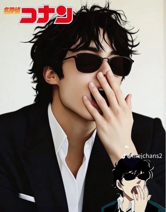 AI phù phép dàn nhân vật Thám Tử Lừng Danh Conan bước ra đời thật đẹp ngỡ ngàng- Ảnh 12.
