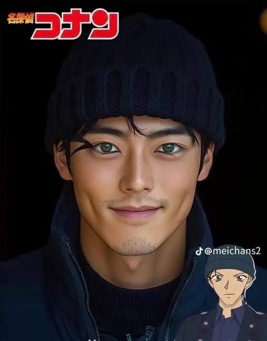 AI phù phép dàn nhân vật Thám Tử Lừng Danh Conan bước ra đời thật đẹp ngỡ ngàng- Ảnh 16.
