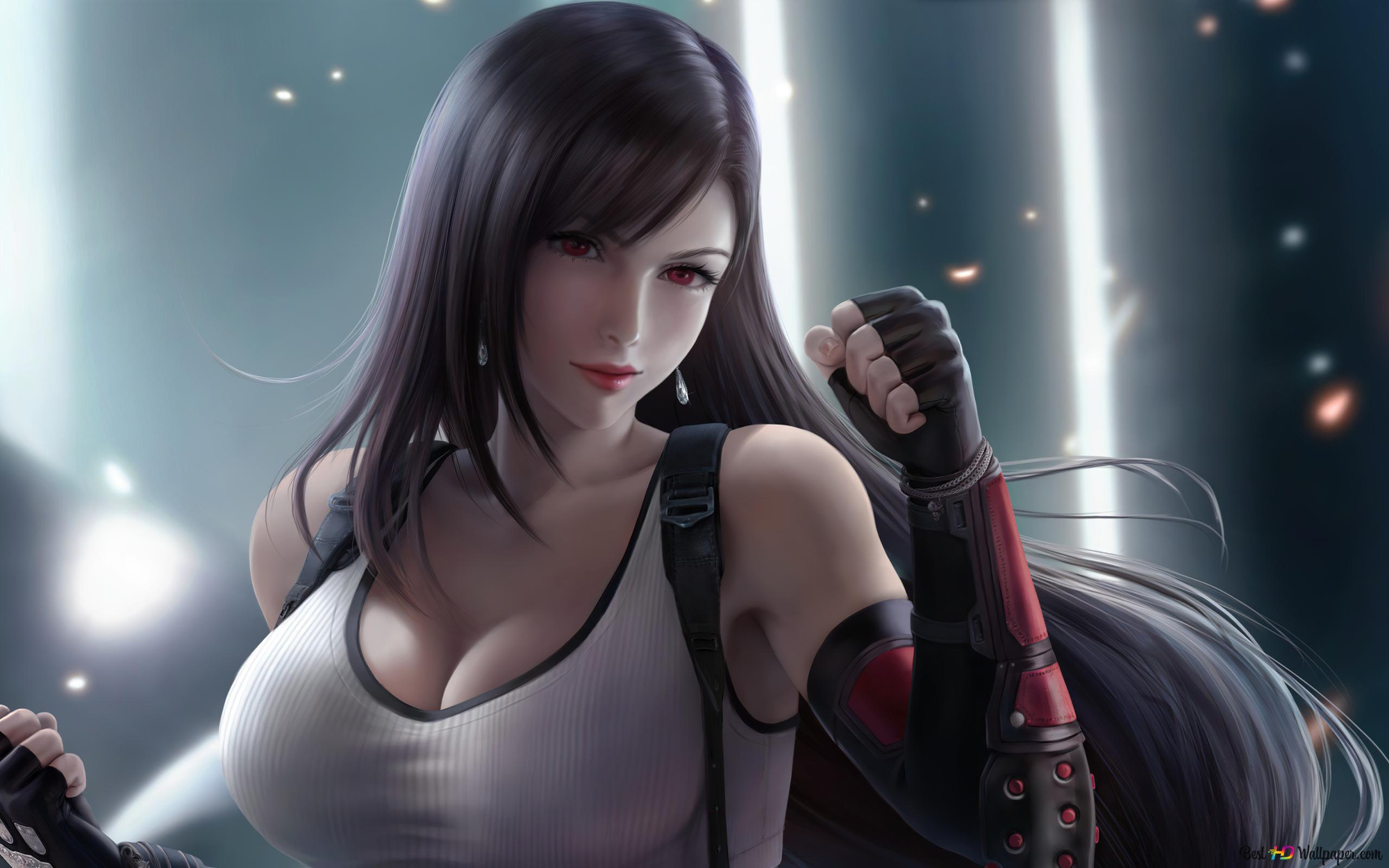Sẽ thế nào nếu Hoả Thần của Genshin Impact, đối đầu với mỹ nữ Tifa của Final Fantasy?- Ảnh 2.