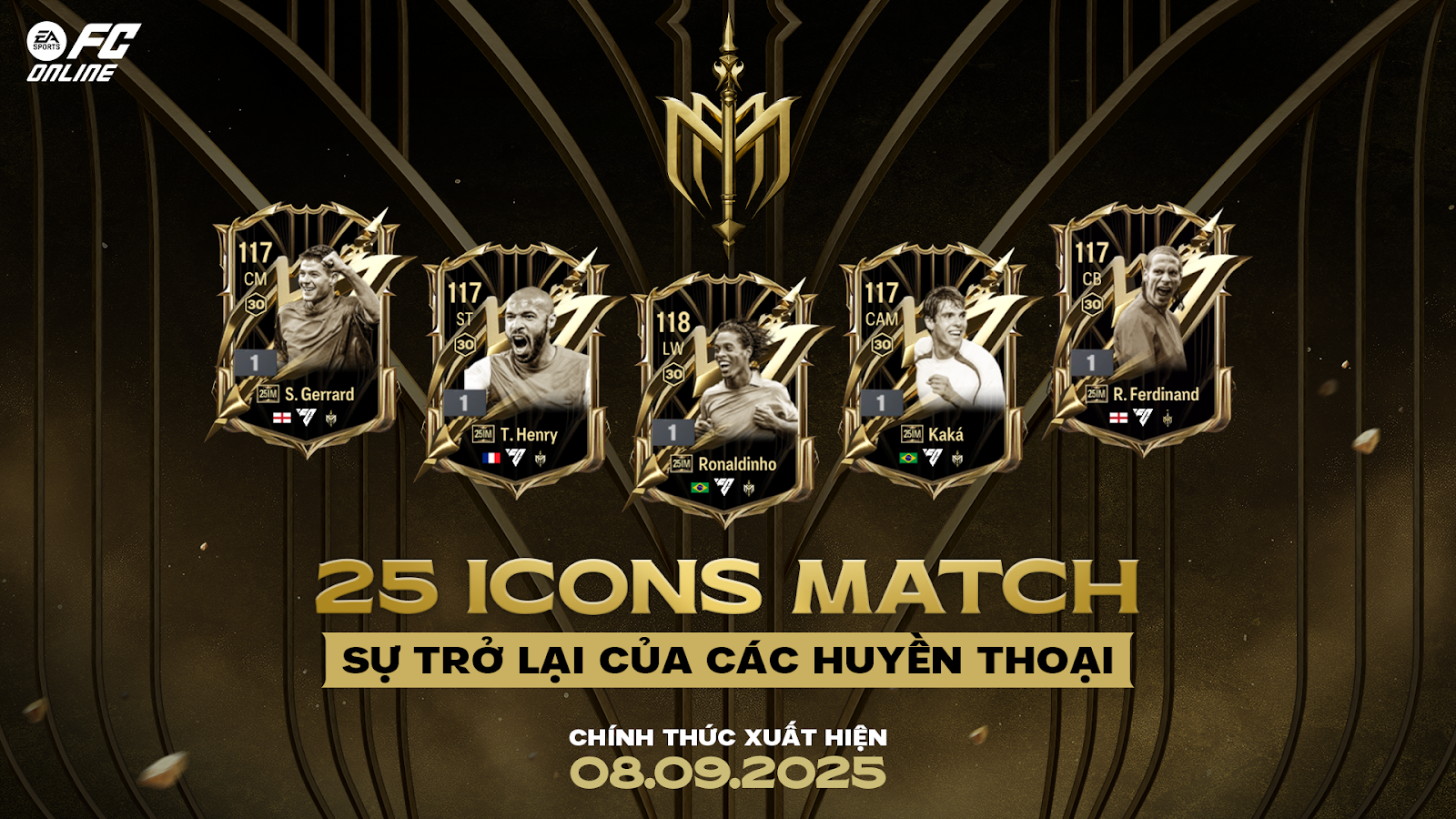 FC Online gây bão: Mùa thẻ 25 ICONS MATCH tích hợp tính năng FC Online gây bão: Mùa thẻ 25 ICONS MATCH tích hợp tính năng