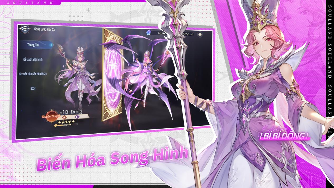 Dàn Hồn Sư nhan sắc cực phẩm! Soul Land:Time Reversed thẻ bài RPG với cơ chế biến hình song trạng thái chính thức mở đăng kí trước!- Ảnh 3. IMG_258