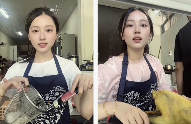 Hot girl bán phở nổi rần rần, tự nhận xinh đẹp, trắng trẻo mà không anh em nào... dám phản đối- Ảnh 2.