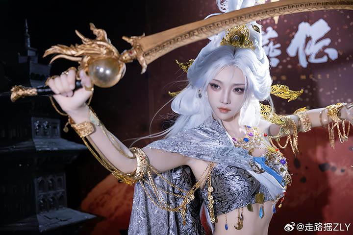 Hóa thân thành boss nữ Where Winds Meet, fan nhốn nháo đòi “solo 1-1” với coser- Ảnh 9.