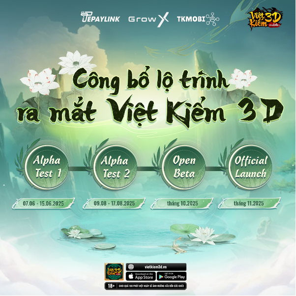 Việt Kiếm 3D Mobile - MMORPG 3D thuần Việt chính thức khai mở Alpha Test lần 1- Ảnh 3.