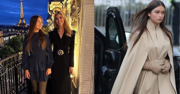 "Tiểu công chúa Nhà Trắng" gây choáng với chiều cao nổi bật bên mẹ Ivanka Trump, nhan sắc tuổi 13 ngày càng thăng hạng 30 "Tiểu công chúa Nhà Trắng" gây choáng với chiều cao nổi bật bên mẹ Ivanka Trump, nhan sắc tuổi 13 ngày càng thăng hạng photo 2025 03 05 10 51 33 17411467009161323795533 1741148880775 1741148880989101490868 0 0 477 764 crop 17411489029751963648590jpg