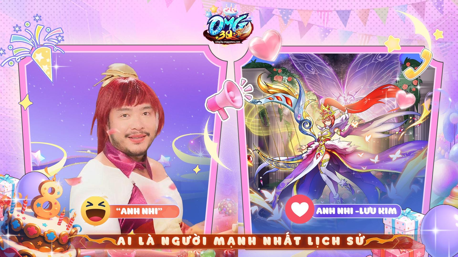 Tào Phiến hóa mỹ nhân: Lột xác thành admin Anh Nhi, khiến cả server OMG 3Q dậy sóng- Ảnh 4.