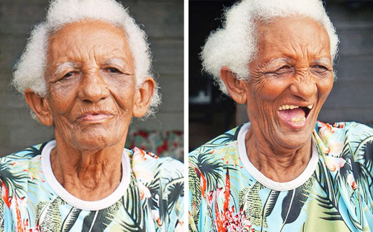 Bộ ảnh thú vị: Phản ứng của phụ nữ trước và sau khi được khen xinh đẹp- Ảnh 8.