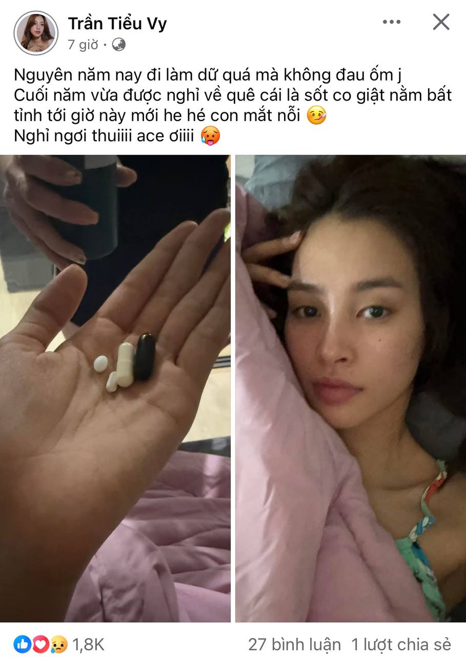 Hoa hậu Tiểu Vy bị co giật bất tỉnh, tình trạng hiện tại ra sao?- Ảnh 1. Hoa hậu Tiểu Vy bị co giật bất tỉnh, tình trạng hiện tại ra sao?- Ảnh 1.