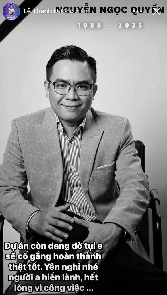 Đạo diễn Nguyễn Ngọc Quyền đột ngột qua đời ở tuổi 36, đồng nghiệp tiết lộ nguyên nhân- Ảnh 3.