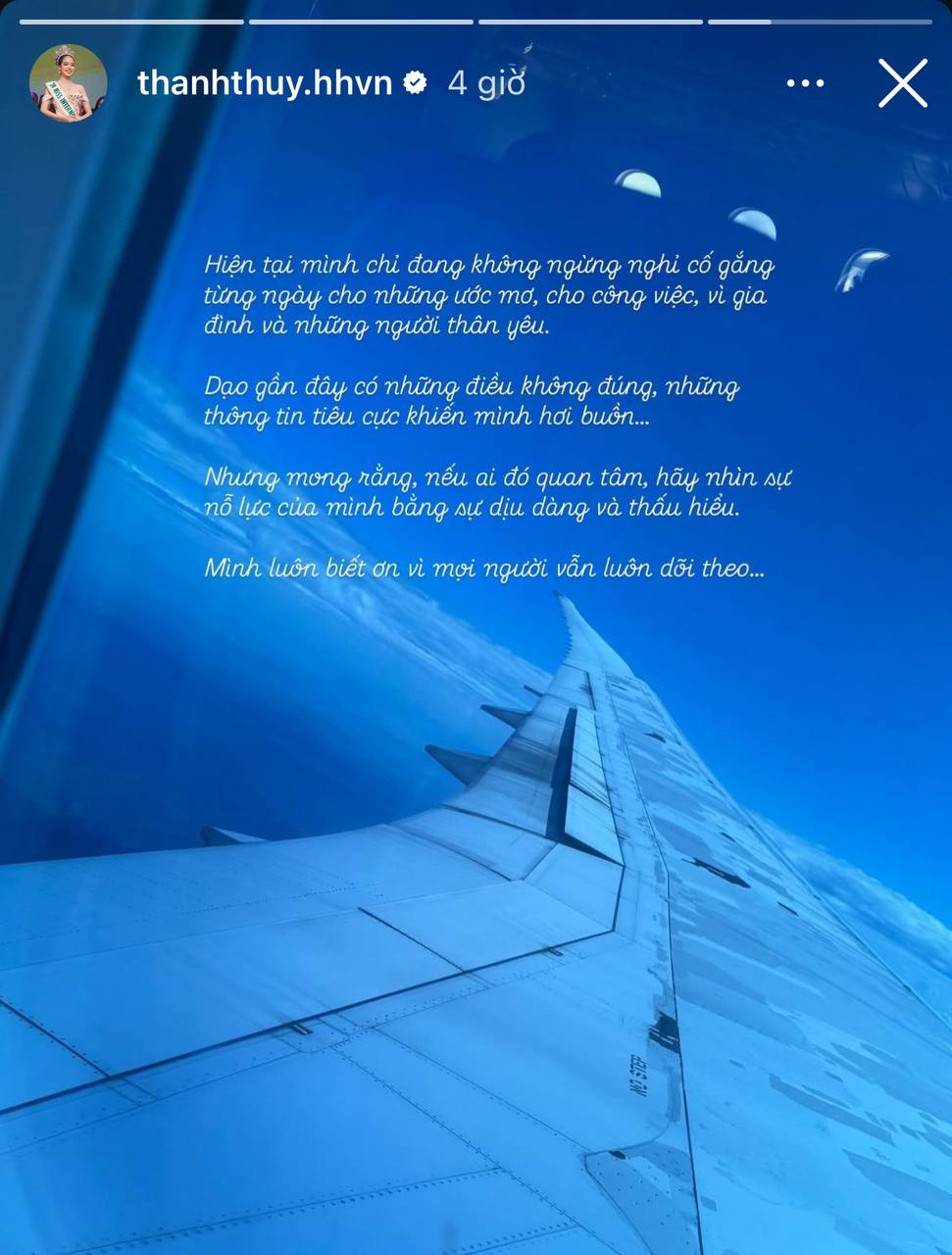 1 ngày sau khi rộ tin gây xôn xao với Negav, Hoa hậu Thanh Thuỷ lên tiếng- Ảnh 1.