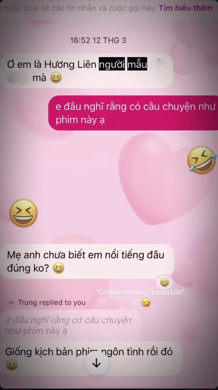 Lộ tin nhắn của mỹ nhân 2k2 và chồng gia thế khủng, gặp 3 tháng đã cưới là vì câu nói này?- Ảnh 1.