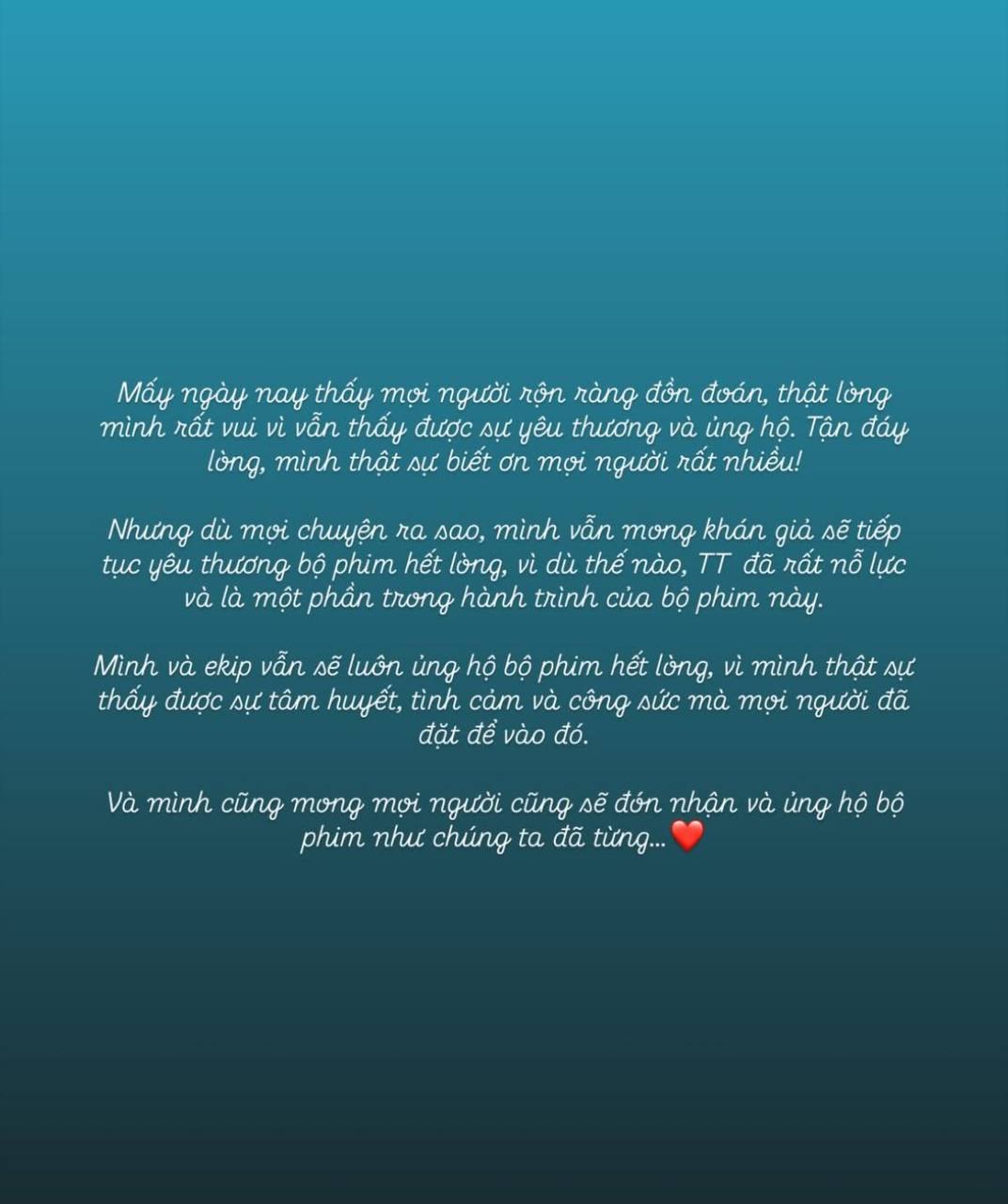 Ekip cũ có chia sẻ gây chú ý giữa lúc Thuỳ Tiên bị gạch tên khỏi phim Chốt Đơn- Ảnh 2.