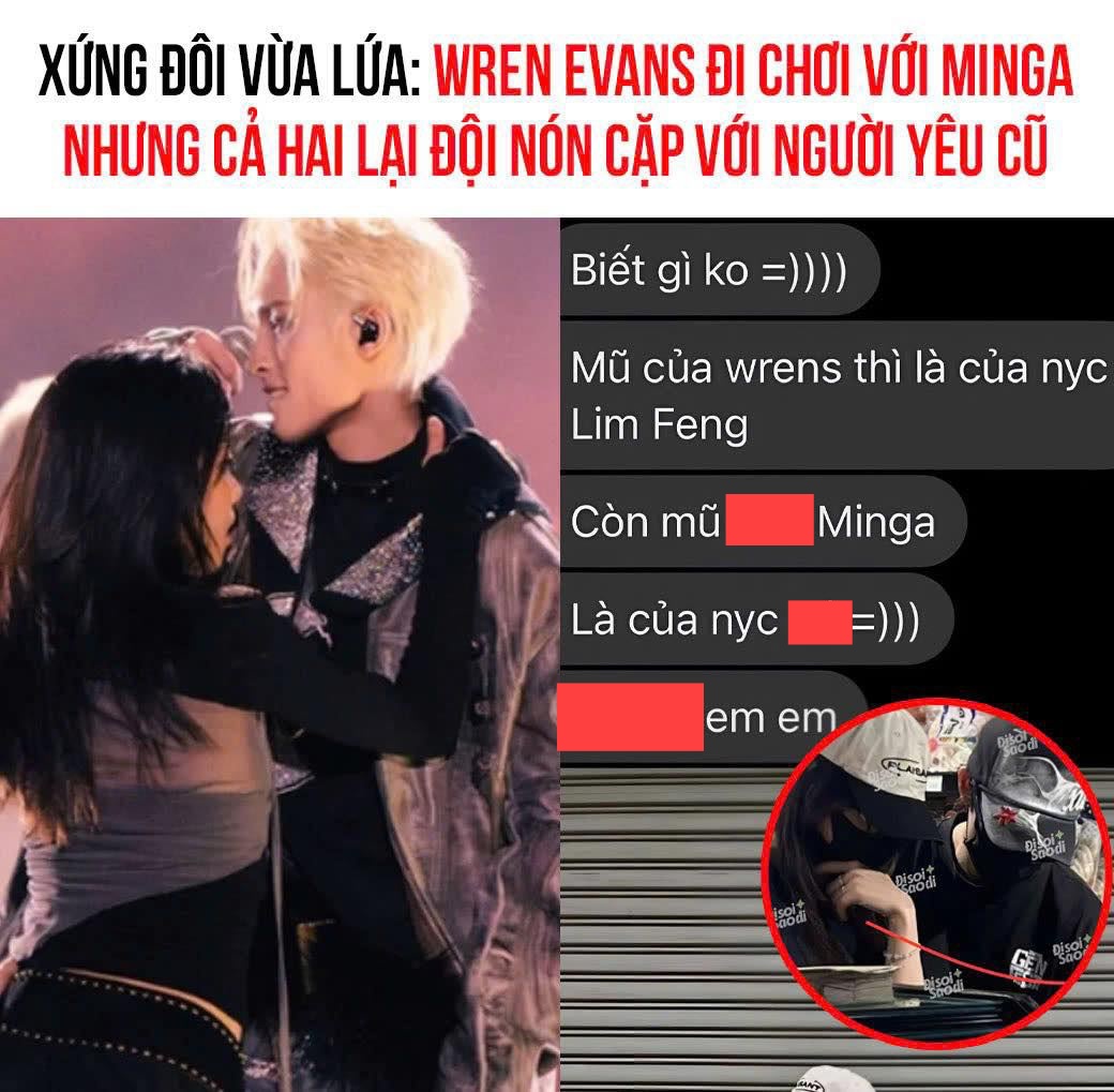 Cú twist không ai ngờ: Minga cũng đội nón của người yêu cũ đi siêu thị với Wren Evans?- Ảnh 2. Cú twist không ai ngờ: Minga cũng đội nón của người yêu cũ đi siêu thị với Wren Evans?- Ảnh 2.