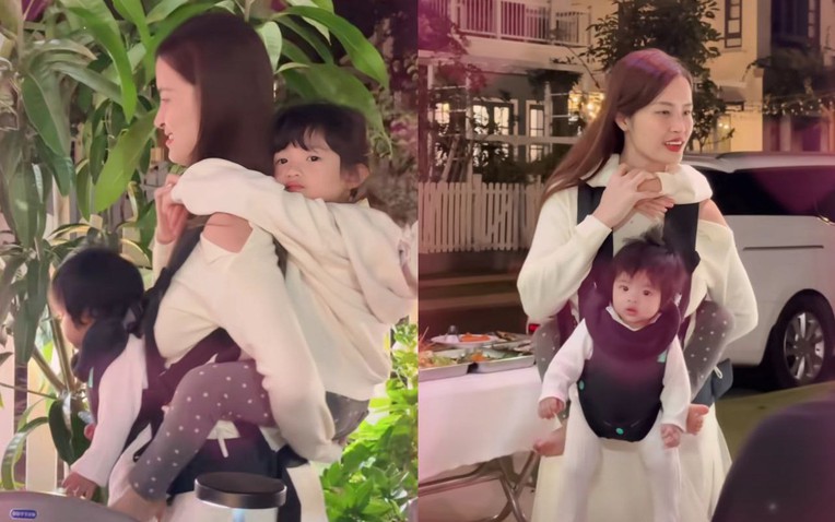 Clip 25 giây siêu chữa lành của 3 mẹ con Đông Nhi: Đây là khoảnh khắc mà người phụ nữ đẹp hơn bao giờ hết!- Ảnh 1.