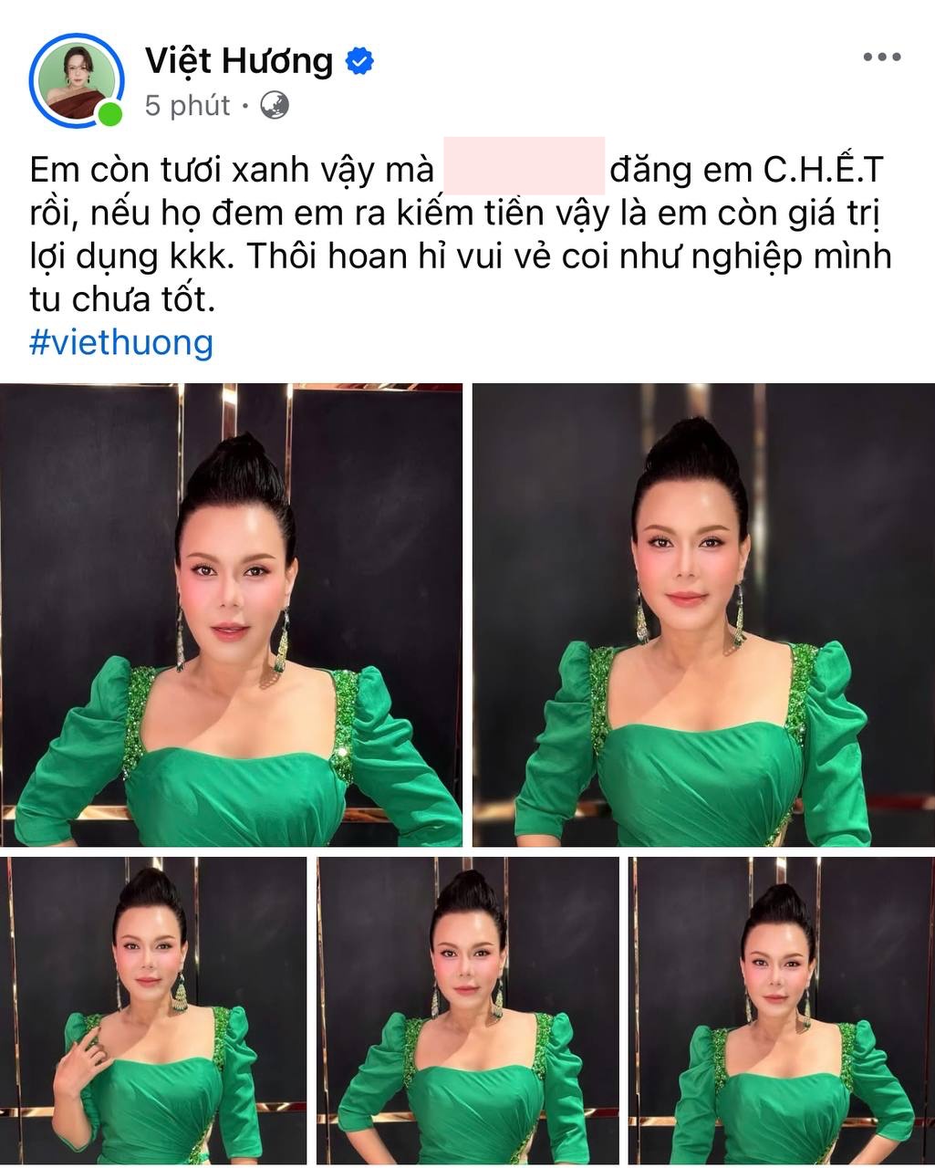NS Việt Hương đính chính- Ảnh 1.